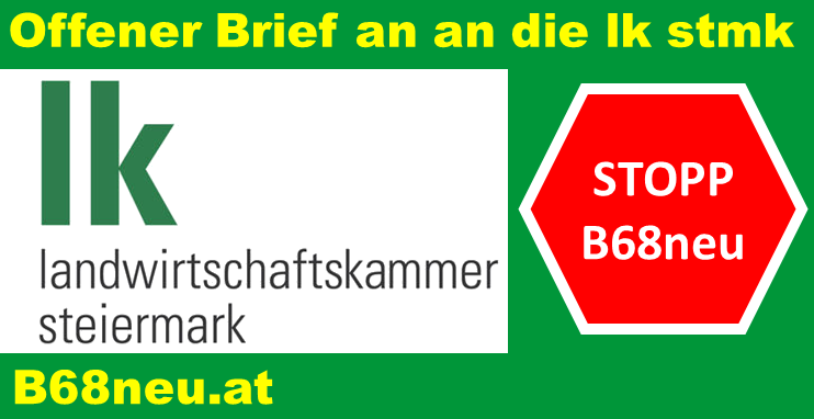 Offener Brief an die Landwirtschaftskammer